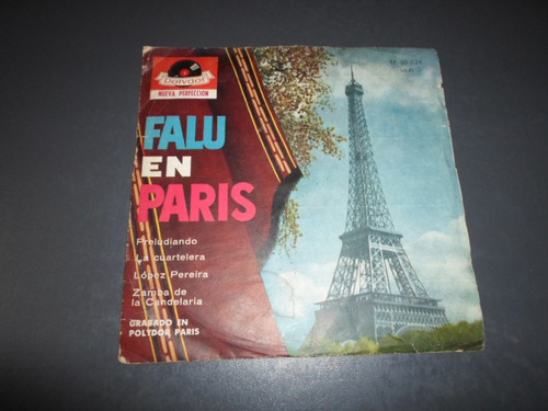 Eduardo Falu En Paris * Simple Ep Vinilo