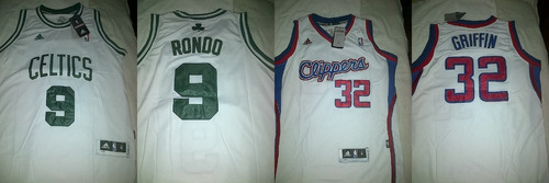 Camisetas De Basket Nba - Clippers-thunder-chicago