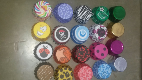 Pirotines Cupcakes Y Muffins X500 Unid Cotillon Sergio Once