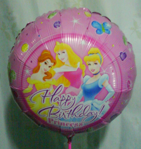 Globos Metalizados Motivos Infantiles Niñas (o).