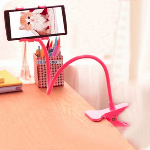 Imagen 5 de 6 de Soporte Pinza Celular Mesa Escritorio Cama Trabajo Casa ®