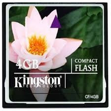6 Unid Kingston 4 Gb Compactflash Tarjeta De Memoria