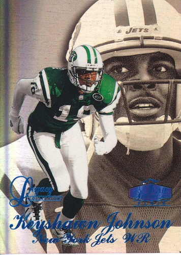 1999 Flair Showcase Row 3 Legacy Coll Keyshawn Johnson /100