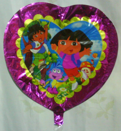 Globos Metalizados Motivos Infantiles Niñas (o).