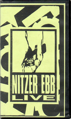 Vhs Promocional Nitzer Ebb Live In New Orleans 1988 & Videos