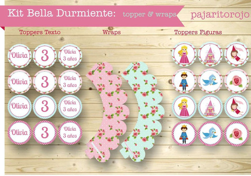 Kit Imprimible Bella Durmiente!