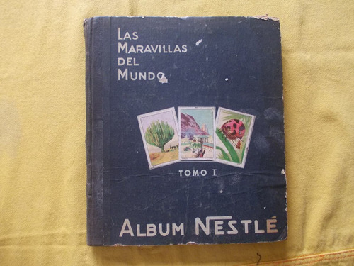 Album Nº1 Figuritas Nestle Maravillas Del Mundo Incomp  (r4)