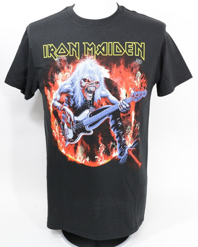 Iron Maiden Playera Fear Of The Dark Srsx Metal