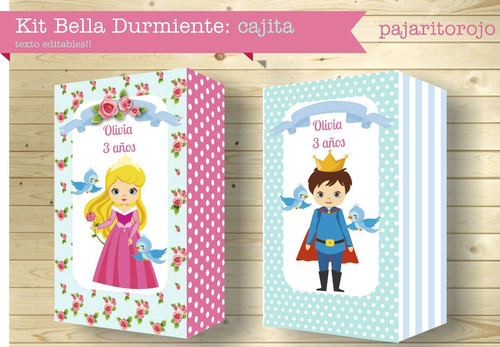 Kit Imprimible Bella Durmiente!