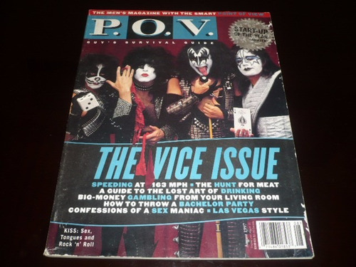 Aug 1997 Pov Magazine Kiss Ozzyperu