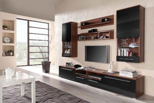 Modulo Mesa Lcd Led Dvd Vajillero Colgante Repisas