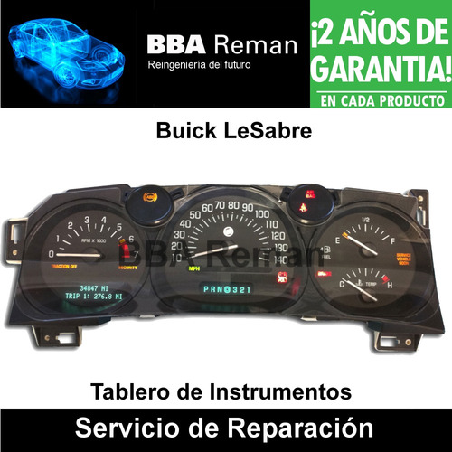 Buick Lesabre 95 96 97 98 99 Tablero Instrumentos Reparacion