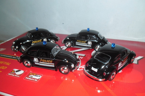 Perudiecast Vw Beetle Escarabajo Policia Police ´67 Rmz City