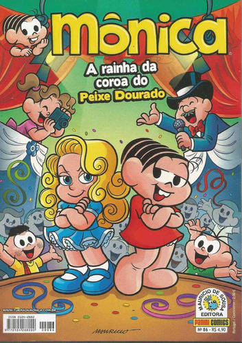 Monica Nº 86 - 1ª Série - Em Português - Editora Panini - Capa Mole - 2014 - Bonellihq Cx05 Nov23