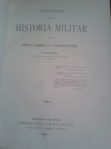Estudios Sobre Historia Militar Emilio Korner