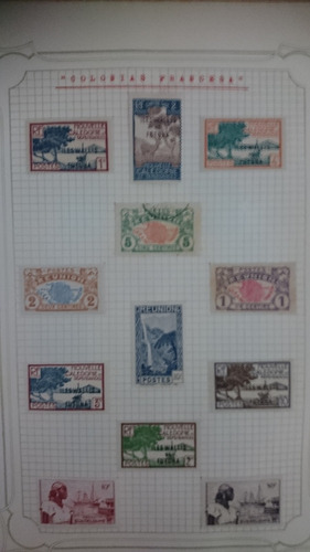 Antigua Coleccion De Estampillas/ Colonias Francesa / Africa