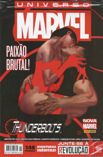 Imagem 1 de 1 de Universo Marvel 5 3ª Serie - Panini 05 - Bonellihq Cx79 G19
