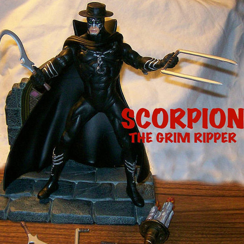 Scorpion Stark Raven Grim Ripper 22 Cm. Articulado Con Caja (Usado)