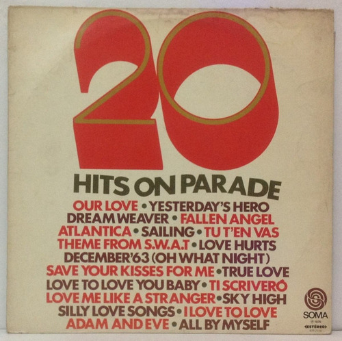 Lp 20 Hits On Parade - 1976 - Soma