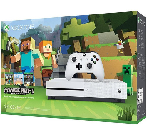 Xbox One S 500gb Minecraft, Macrotec