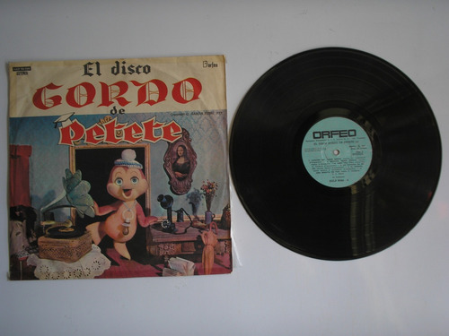 Lp Vinilo El Disco Gordo De Petete Printed Uruguay 1974