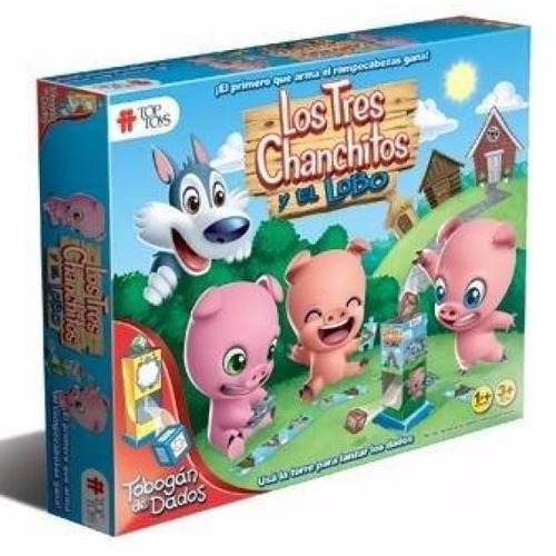 Los Tres Chanchitos Y El Lobo Top Toys El Primero Que Arma G