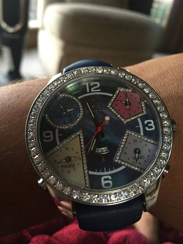 Reloj Jacob&co Para Dama Diamante Bisel 47 Mm