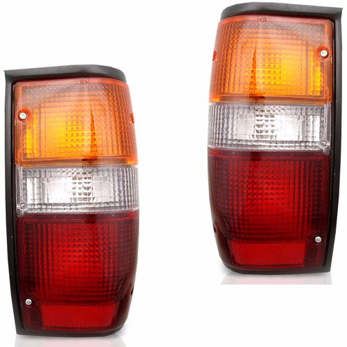 Imagem 6 de 7 de Kit Moldura Farol + Pisca L-200 Quadrada Gl/gls 2001/2006
