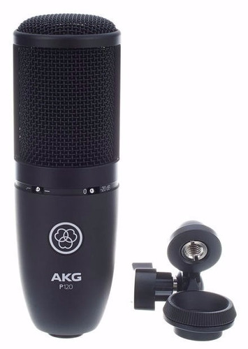 Microfono Condenser De Estudio Akg P 120 Musica Pilar