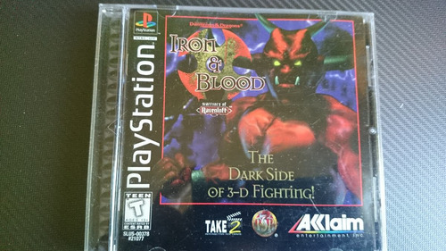 Iron & Blood Akklaim Playstation One Psx, Ps2