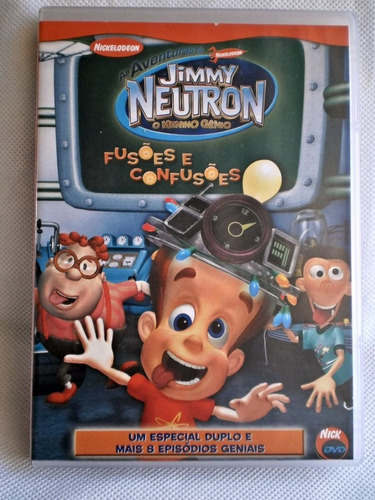 Jimmy Neutron Fusoes E Confusoes Dvd