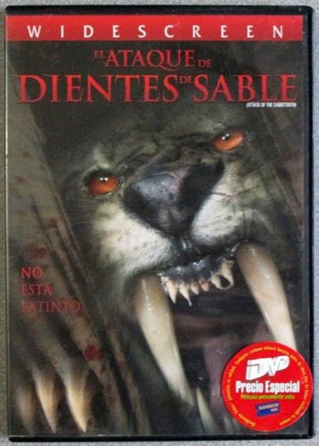 Dvd El Ataque De Los Dientes De Sable Dvd