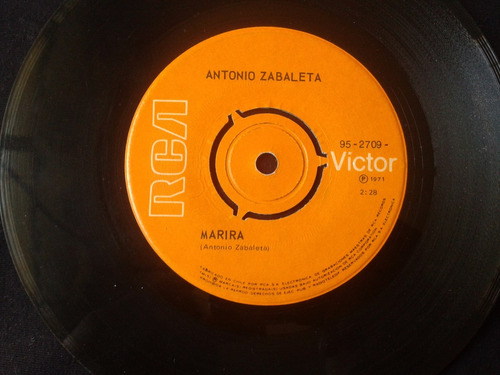 Single Antonio Zabaleta Marira Que Daria Yo