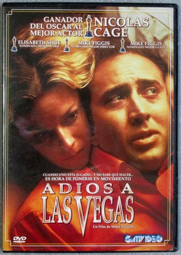 Dvd Adios A Las Vegas Dvd - Nicolas Cage