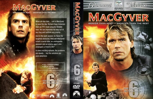Macgyver- A Coleção Dublada Com Caixinhas E Encartes