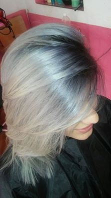 Imagen 1 de 4 de Tintura Blum Color Gris + Shampoo Matizador Blum Apto Vegan