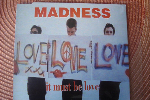 Cd Single Madness It Must Be Love