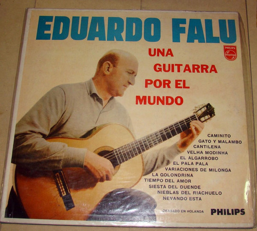 Eduardo Falu Una Guitarra Por El Mundo Lp Argentino / Kktus