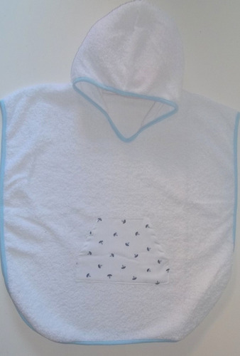 Poncho De Toalla, Salida De Baño Infantil