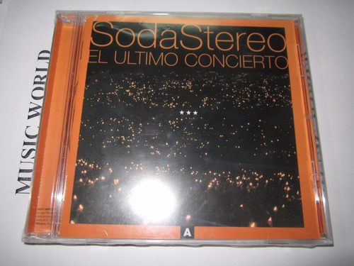 Soda Stereo  El Ultimo Concierto ( A )cd Press Mexico -sony