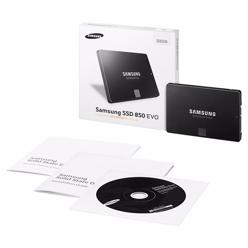 Hd Ssd 500gb Samsung 850 Evo Sata 3 +q 480gb Lacrado P.e