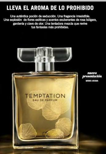Perfume Temptation Mujer Unique Mega Original!