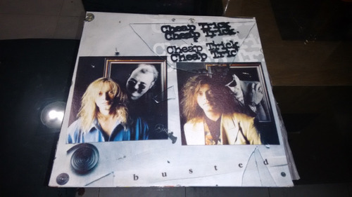 Lp Cheap Trick Busted En Formato Acetato,long Play