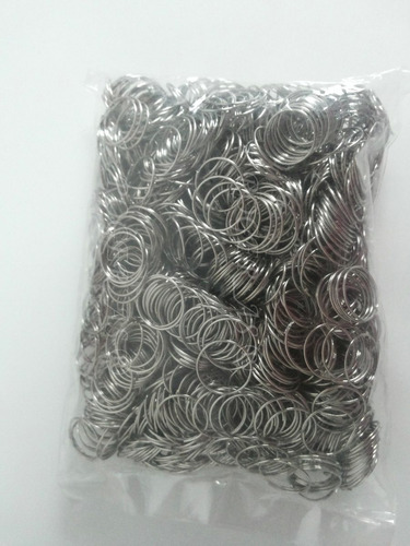1000 Argolas Aço Cromo Niquel Montagem De Lustres 10mm