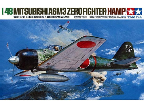 Mitsubishi A6m3 Zero Fighter  Hamp  1/48 :: Tamiya