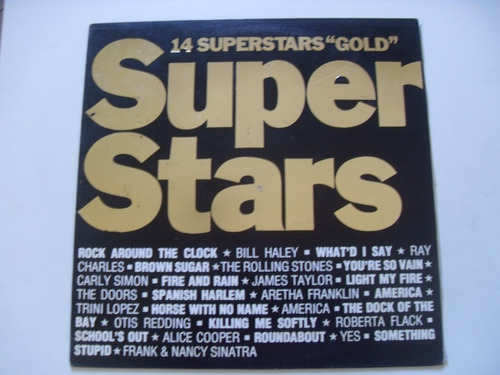 Lp Super Stars Gold - Coletânea De Sucessos Originais
