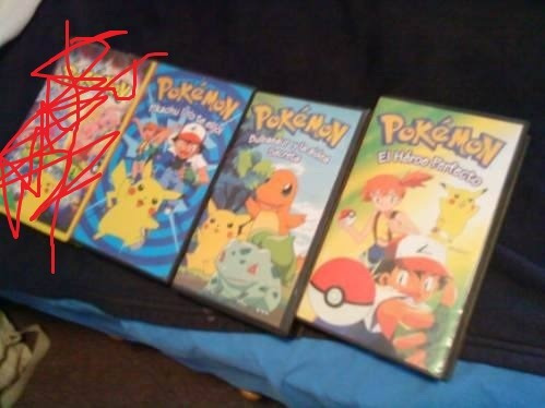 Pokemon Primeros Capítulos Vhs