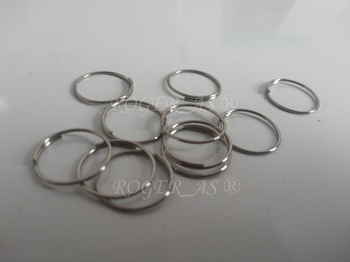 1000 Argolas Aço Cromo Niquel Montagem De Lustres 10mm