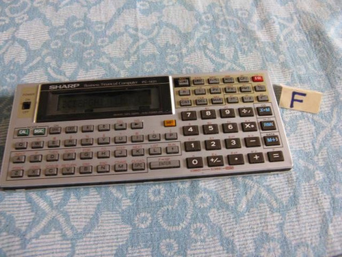 Mundo Vintage:  Antigua Calculadora Sharp  Pc-1421 Ckt