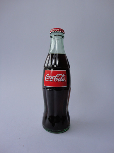 Coca Cola Classic Usa Botella Vidrio Llena Sin Abrir